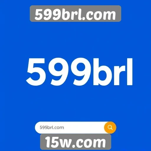 Experiência de usuário no site 599brl.com é avaliada positivamente
